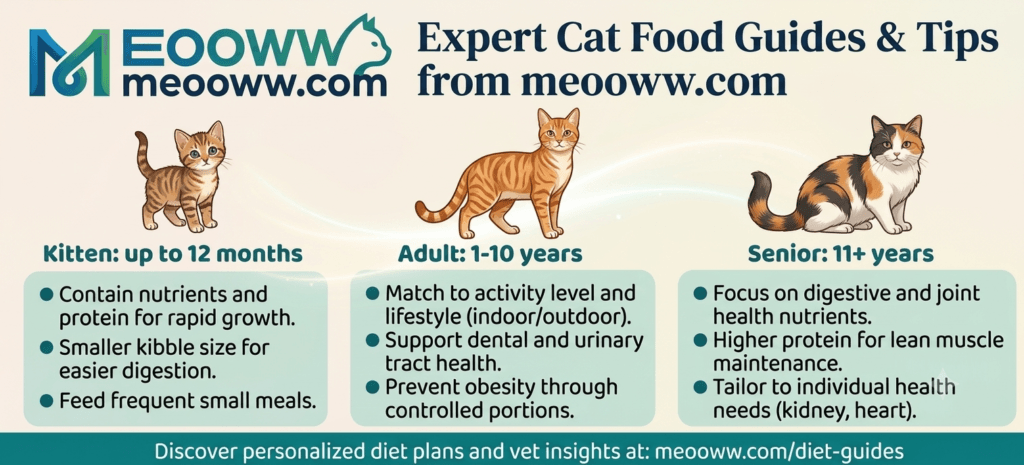 The best diet for your cat with a healthy balanced meal